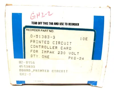 NEW RELIANCE ELECTRIC 0-51383-3 PRINTED CIRCUIT CONTROLLER CARD 0513833