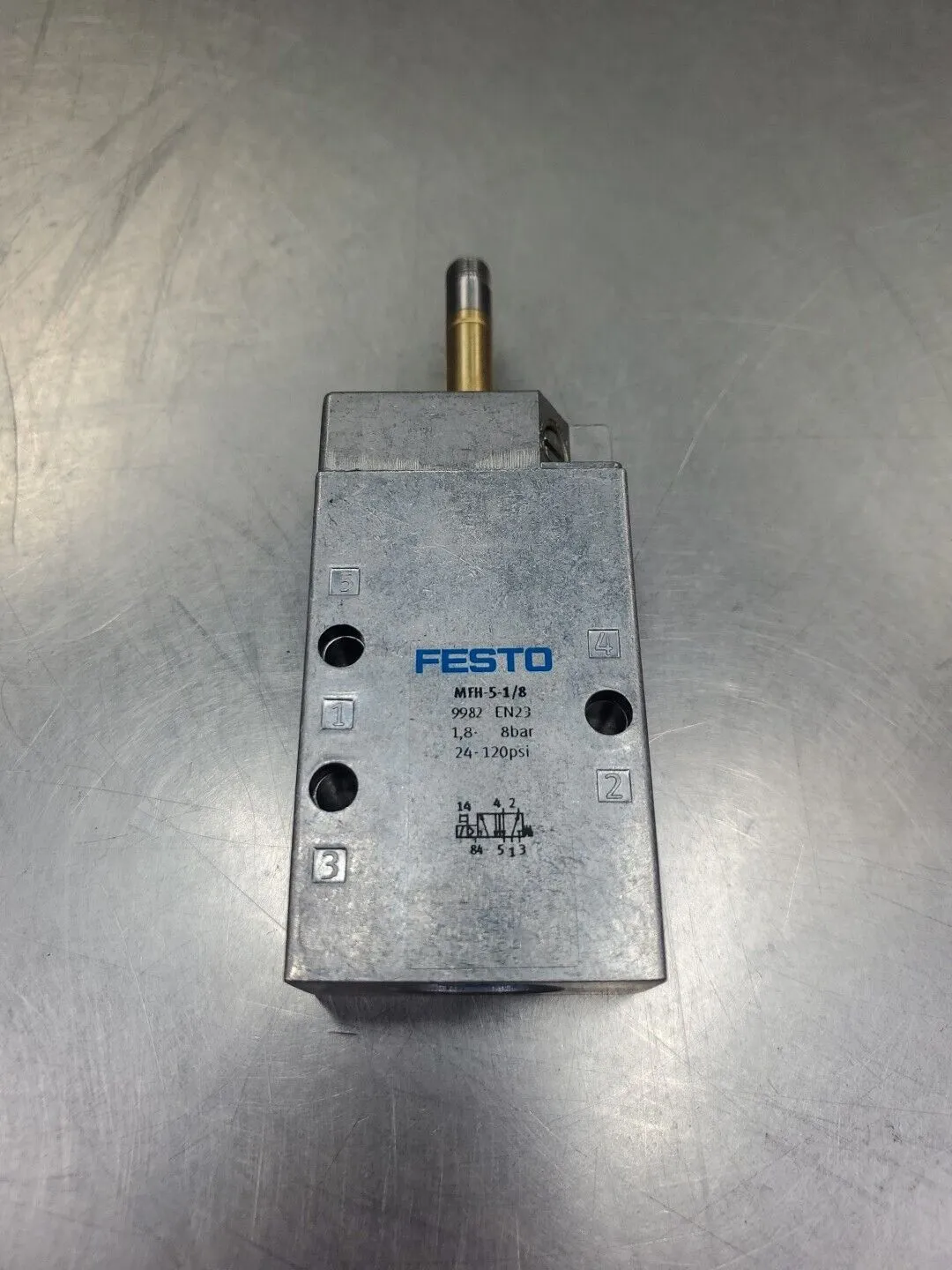 Festo MFH-5-1/8 (9982 EN23) Solenoid Valve. 6B-3