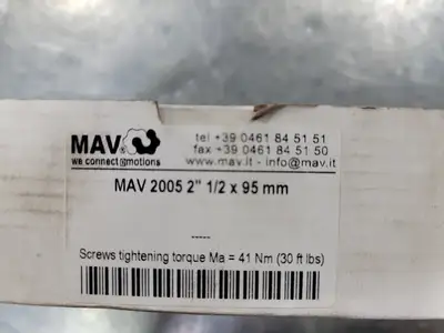 2-1/2" x 95 mm Locking Assembly/Keyless Bushing 2005