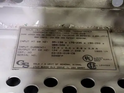 USED SOLA 63-23-210-C8