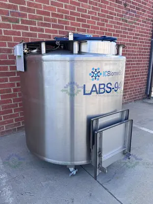 USED IC BIOMEDICAL LABS-94K  - SP LIQUID NITROGEN CRYOGENIC STORAGE TANK MFG 2022