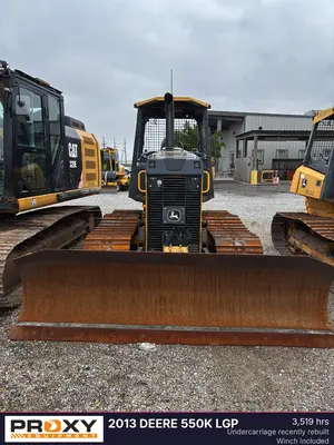 Used 2013 DEERE 550K LGP Bulldozers Louisiana US | Proxy Equipment #1381956