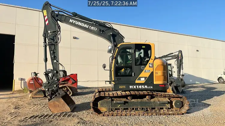 Used 2023 HYUNDAI HX145A LCR Crawler Excavators North Carolina US | National Equipment Dealers #1422297