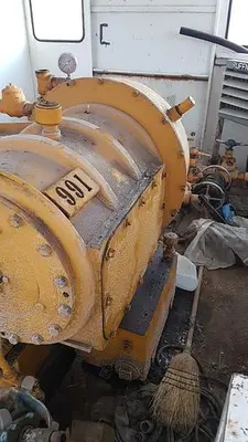 USED OILWELL SUPER 48 4.5X8 TRIPLEX WELL SERVICING REVERSING MUD PUMP
