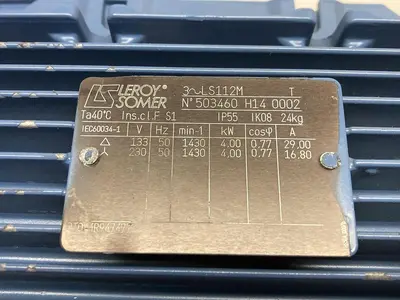New | in-Stock LEROY SOMER 3~LS112M Industrial Controls | Surplus Asset Holdings #1221805