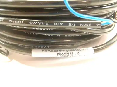 USED BANNER ENGINEERING PICO STYLE DISCONNECT CABLE 63978