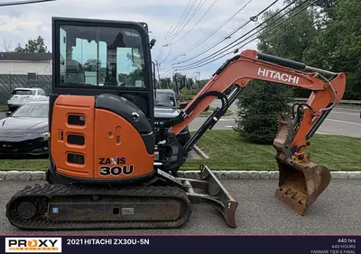 Used 2021 HITACHI ZX30U-5N Crawler Excavators - Mini New Jersey US | Proxy Equipment #1388896