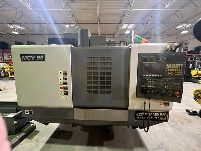 Used 2010 SAMSUNG SAMSUNG MCV 50 Vertical Machining Centers Michigan US | RAB Industries, Inc. #184224