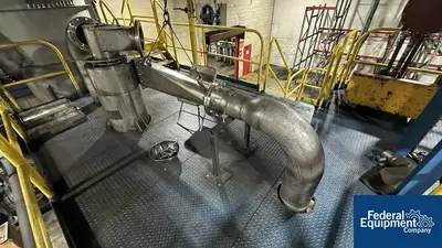 USED Hosokawa Hosokawa Alpine Fluidised Bed Opposted Jet Mill, Model 630 AFG 1