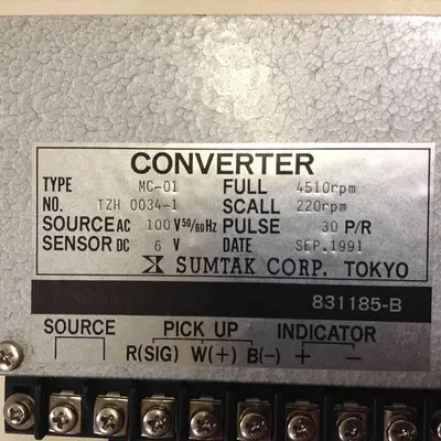 USED SUMTAK CORP MC-01