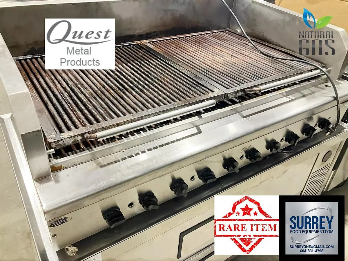 Used QUEST METAL PRODCUTS CHAR 48 Gas Cooking Equipment British Columbia CA | Surrey Food Equipment #1271621