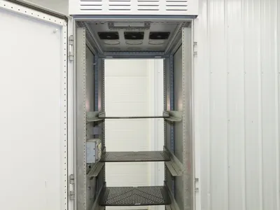 Hoffman Electrical Enclosure Server Rack Cabinet 19" ID Wide Air Cooled 76" H