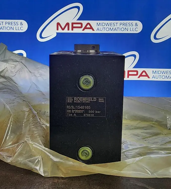 New | in-Stock ROEMHELD 1546165 Cylinders | Midwest Press and Automation #618320
