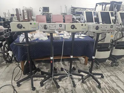 Used Luxtec Luxtec 9300XSP & 9000 Light Source for Surgical Headlight Qty 5 Endoscopy Texas US | PT Medical Technologies #1458417