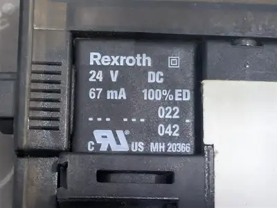 Rexroth 576351...0 Directional Solenoid Valve Assembly CD26-PL 5763510820 Used