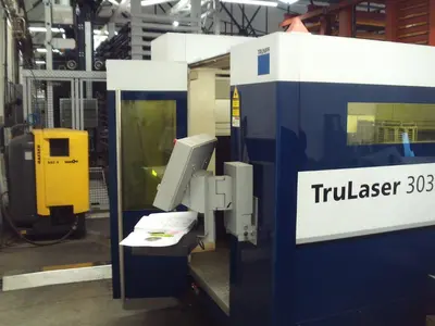 USED 2015 TRUMPF TRULASER 3030 FIBER