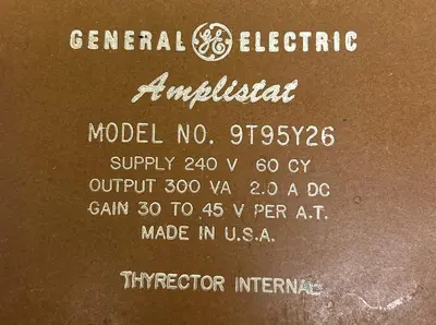 Used GE 9T95Y26 Amplifiers Ohio US | Surplus Asset Holdings #1246753