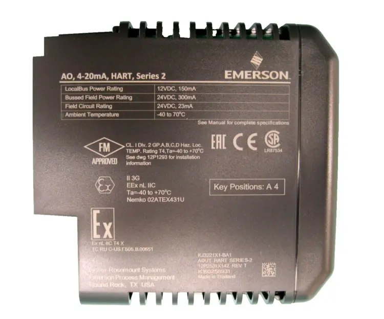 Used Emerson KJ3221X1-BA1 Automation Control (HMI) New Hampshire US | Bitter End Trading #1125737