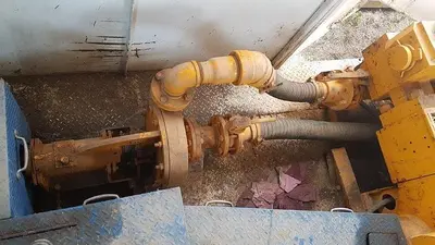 USED SJ PETRO SJ-300 TRIPLEX MUD PUMP