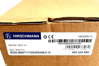 NEW HIRSCHMANN 943 434-999 ETHERNET RAIL SWITCH 943434999