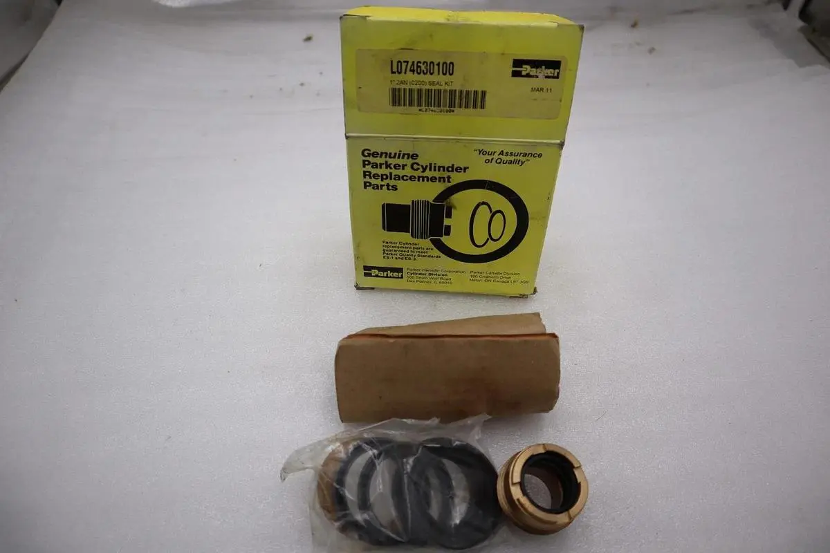 LOT OF 2 - NEW OPEN BOX PARKER L074630100 SEAL KIT STK H988A