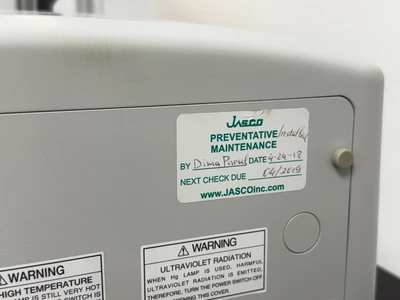 Used JASCO P-2000 Spectrophotometers Missouri US | BioLabTek #1384062