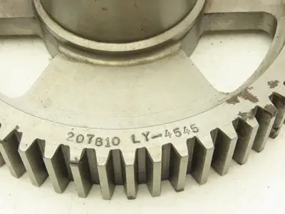 LY-4545 Gear Straight Cut 7.750"OD x 1.50" Bore 2.336"LTB .375" Keyway