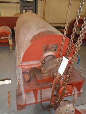 (2) Bird 24 x 60 solid bowl decanter centrifuges, CS.