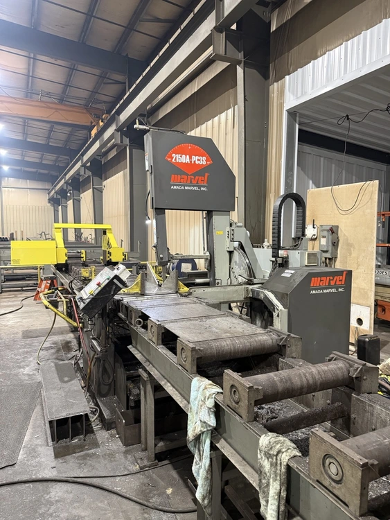 Used 2020 AMADA MARVEL 2150A-PC3S Vertical Band Saws Illinois US | Revelation Machinery #1292265
