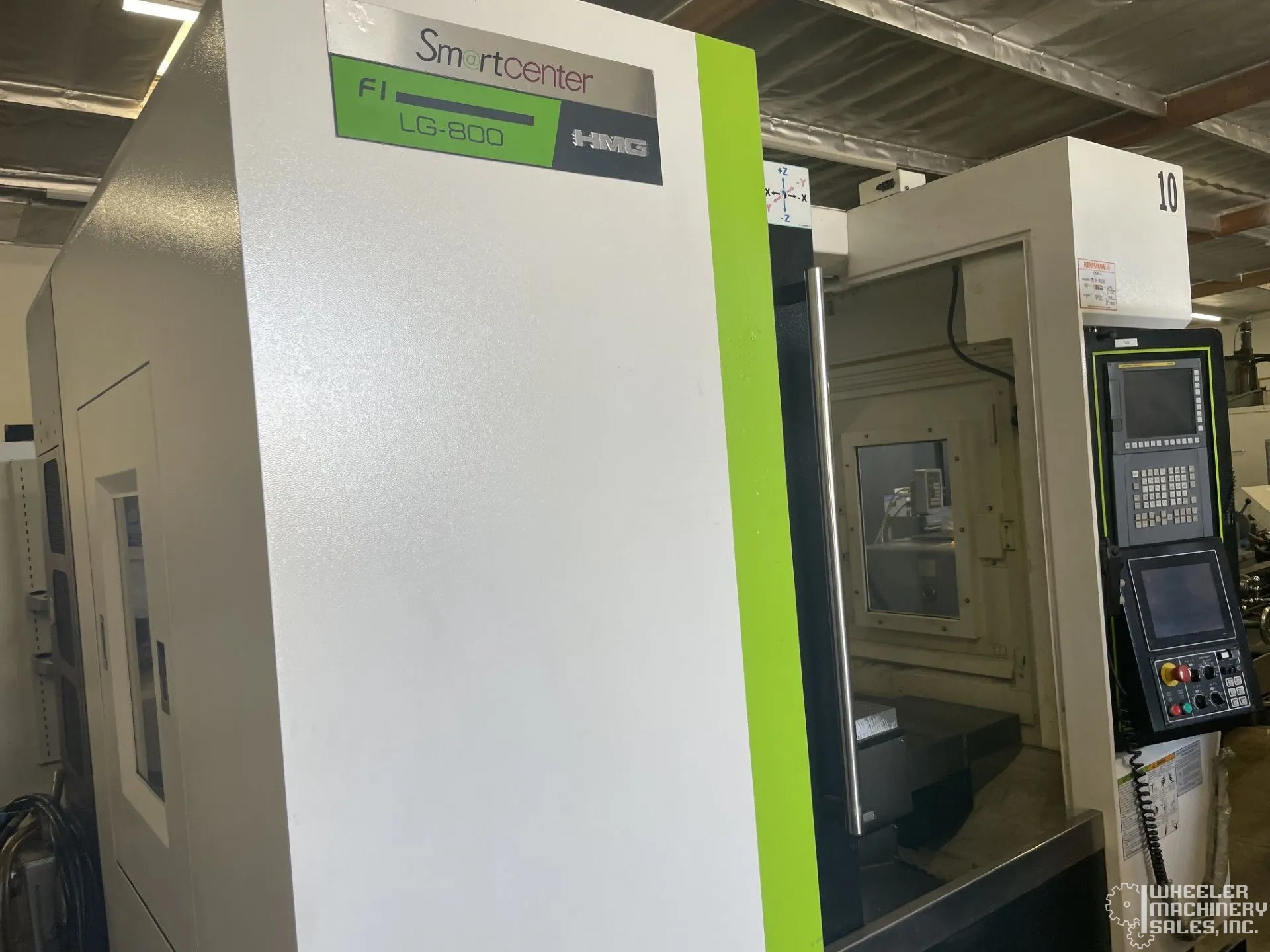 2017 Hartford Taiwan (HMG) Model LG-800 Vertical Machining Center #7570 #2