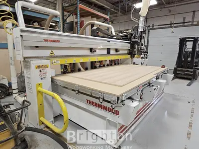 USED 2012 THERMWOOD M42-55DT USED 5 X 10 CNC ROUTER WITH RECENT UPGRADE.