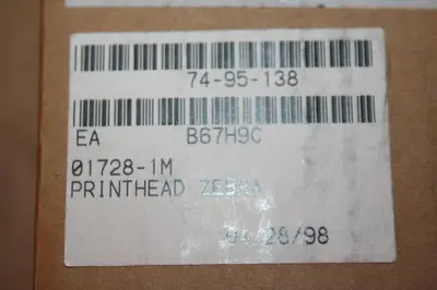 NEW ZEBRA TECHNOLOGIES CORP 01728-1M