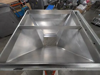 Stainless Steel Slide Gate Dough Chunker