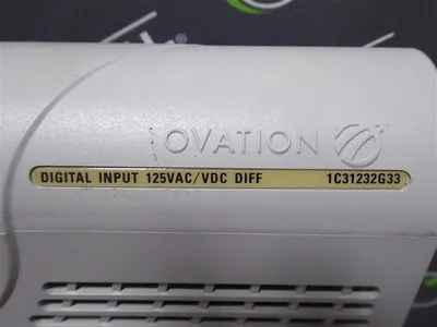 Westinghouse Emerson 1C31232G33 Ovation Digital Input Module Used