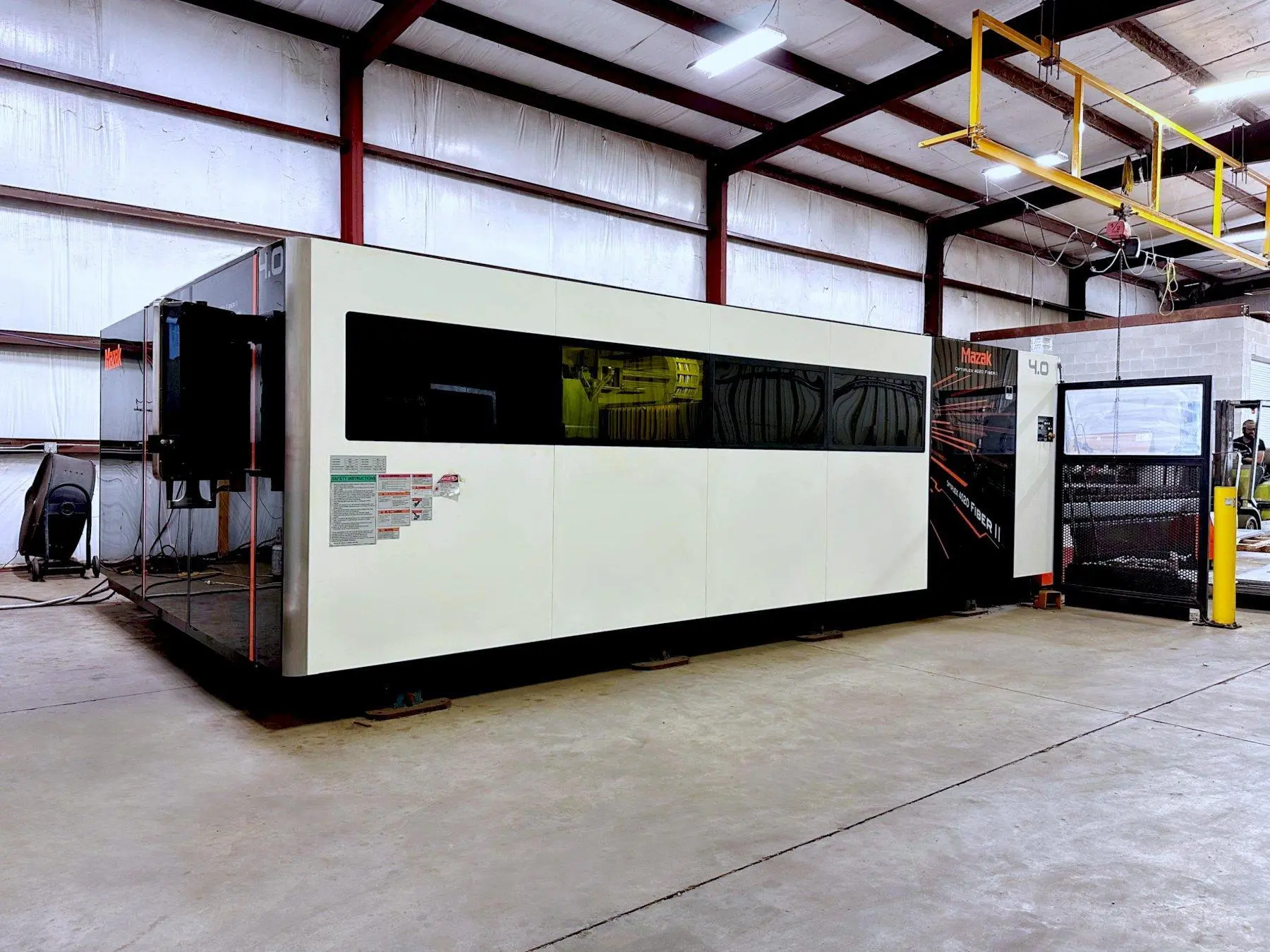 Used 2016 MAZAK OPTIPLEX 4020 FIBER II Laser Cutters Illinois US | Machine Factory Outlet #1263694