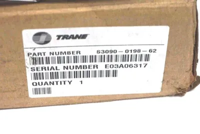 NEW TRANE CO. S3090-0198-62 CONTROL BOARD BRD01789