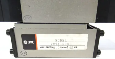 USED SMC VS7-6-FPG-D SOLENOID VALVE VS76FPGD