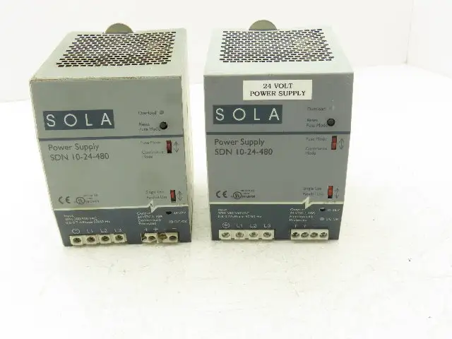 Used EMERSON SOLA _UNKNOWN_ PLC Power Supplies Indiana US | Arrow Industrial #1316700