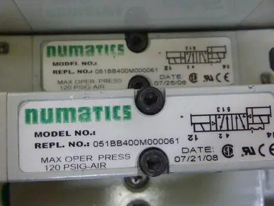 USED NUMATICS 051BB500M00061