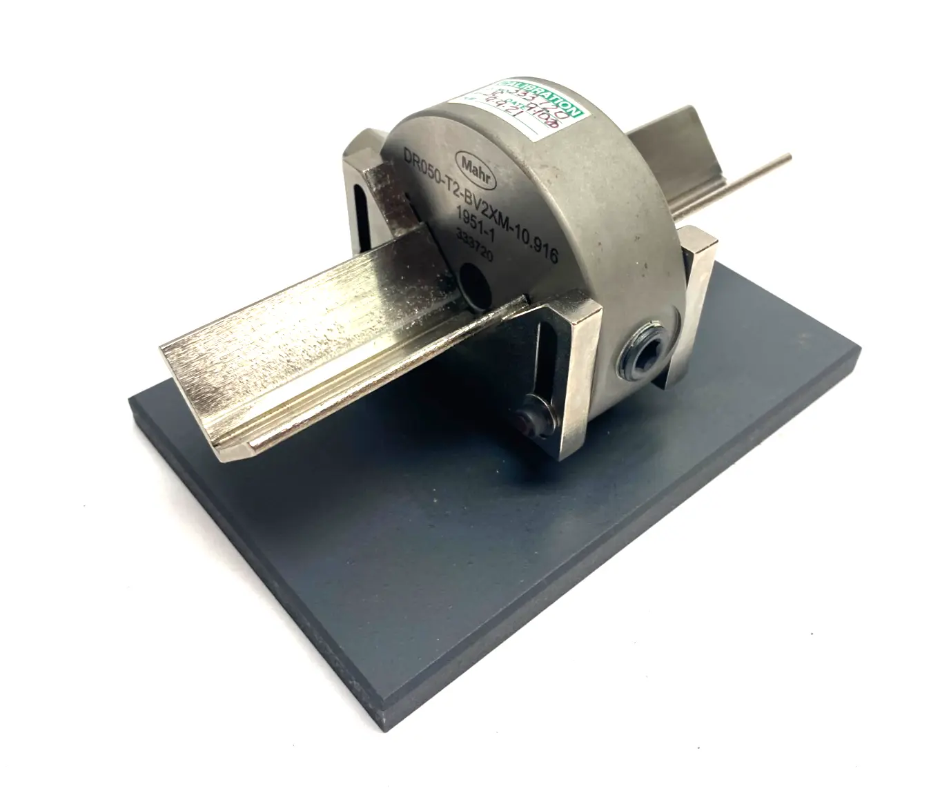 New | in-Stock MAHR DIMENSIONAIR 2-JET AIR RING GAUGE W/ GUIDE CHUTES & BASE PLATE Air Gages Michigan US | Maverick Industrial Sales #1122814