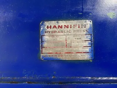 Used HANNIFIN F-31101 Hydraulic Presses Georgia US | The Equipment Hub #163118