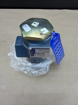 New Hansen H5601 1/2" x 1" 150PSIG 476 SCFM Pressure Relief Valve Warranty 🇺🇸
