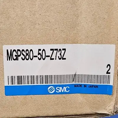 SMC MGPS80-50-Z73Z Heavy Duty Oversize Guide Rod Cylinder. Loc 6E