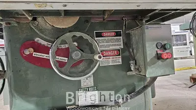 USED GENERAL 550 USED 5HP CABINET TABLE SAW