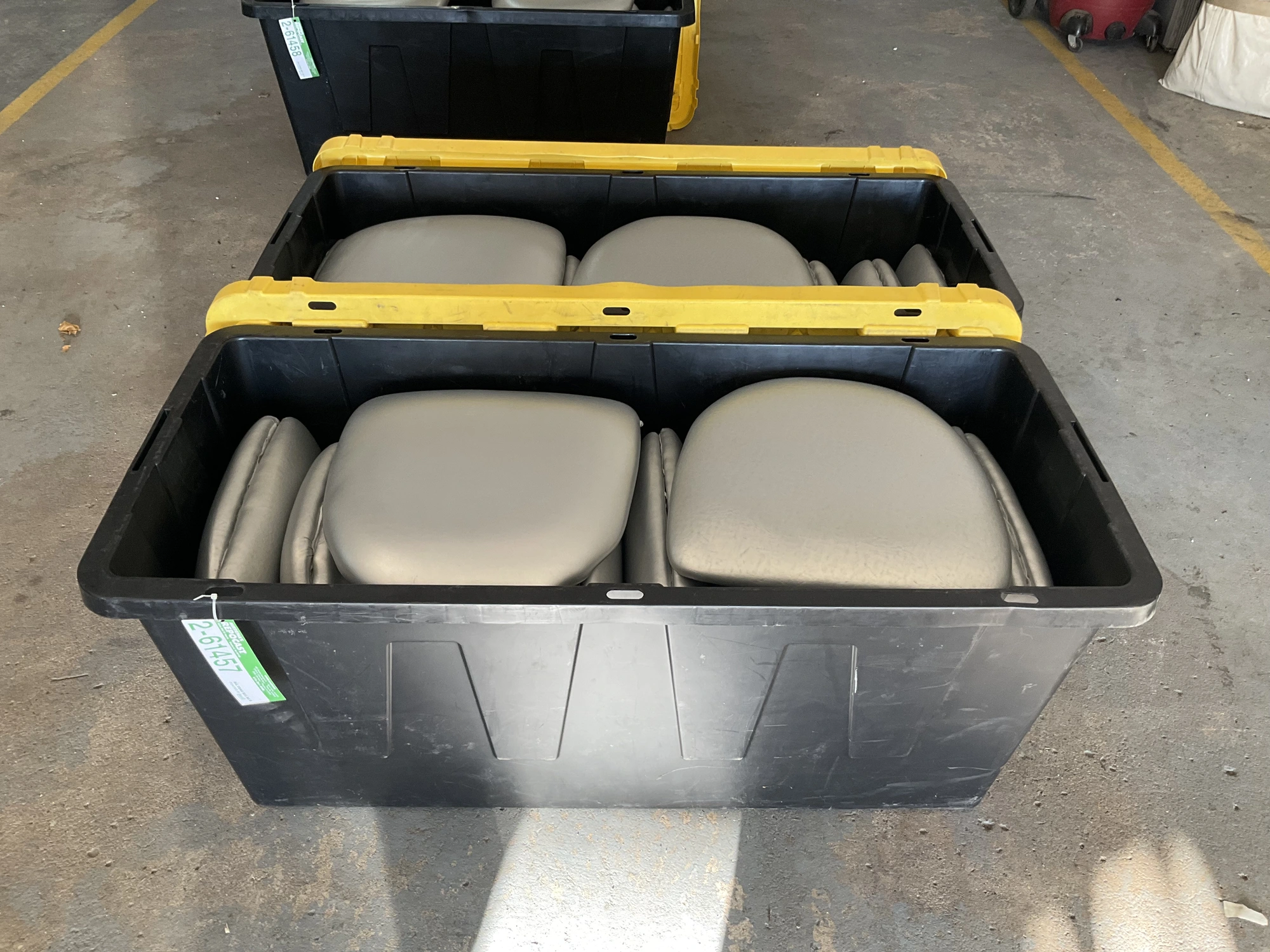 Used 44 PADDED SEAT CUSHIONS Party/Banquet Supplies Michigan US | Miedema Asset Management Group #1761437