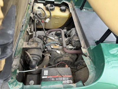 (1) 2017 E-Z-Go golf cart with a Kawasaki gas engine, model 625111G01, does not include Club canopy,...