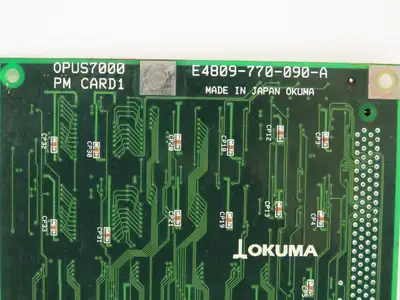 Okuma E4809-770-090-A PM Card1 PCB