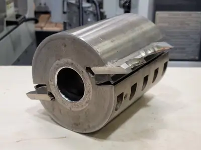 6" 2 Knife Moulder Head