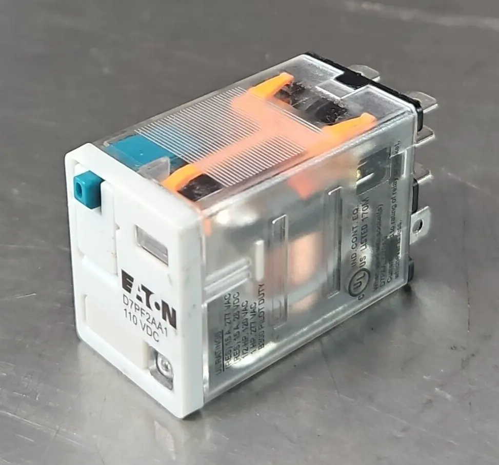 Eaton D7PF2AA1 Power Relay Full Feature Coil:110 VDC (BIN345)