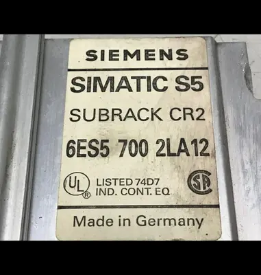 USED SIEMENS 6ES5 700-2LA12